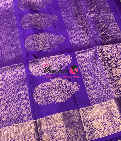 Pure Soft Silk Saree - Kanchi Border - VVPSS033