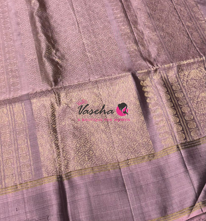 Half Mix - Pure Soft Silk Saree - Mustard Yellow With Onion Pink - VVPSS085