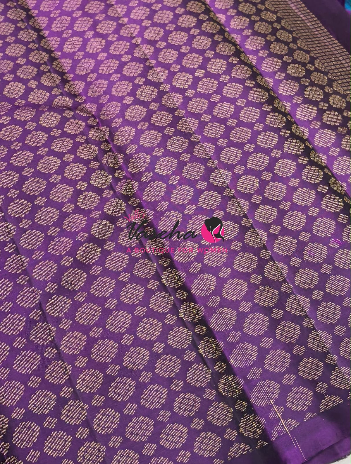 Half Mix - Pure Soft Silk Saree - VVPSS155