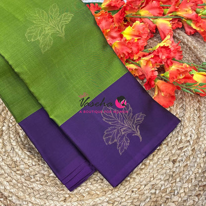 Half Mix - Pure Soft Silk Saree - VVPSS104