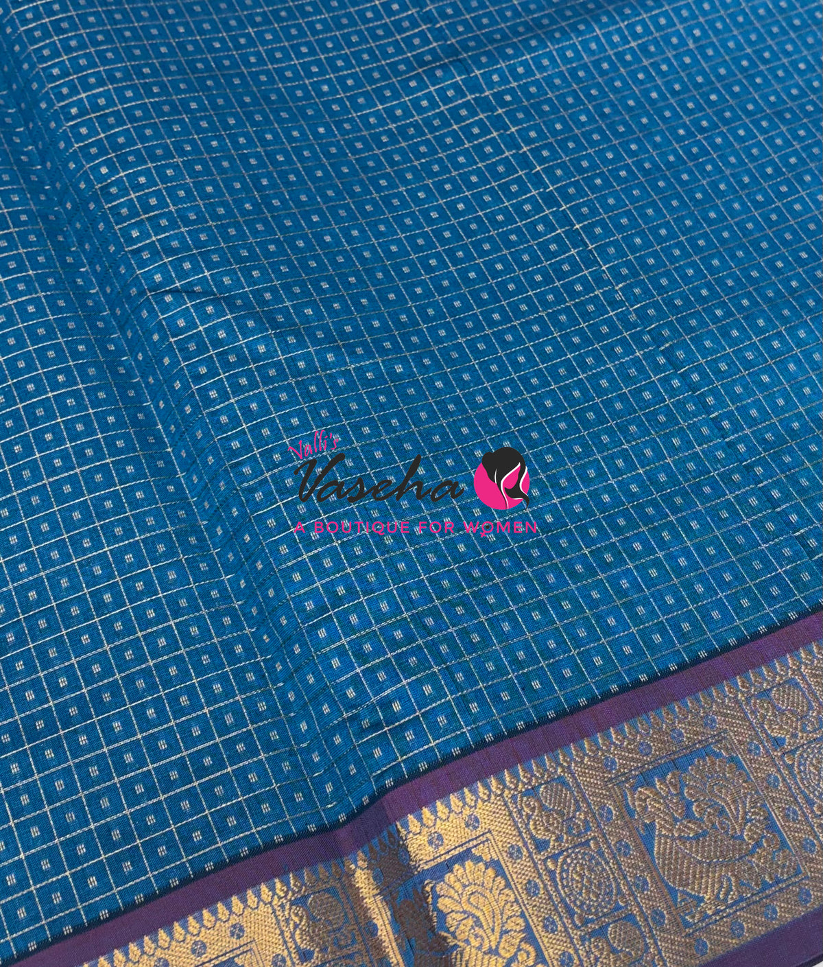 Semi Silk Cotton Saree | Lakshadeepam Design |VVSSC009