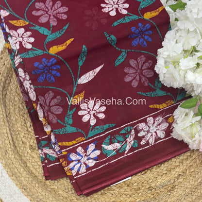 Pure Cotton Voile Saree | VVPVC002