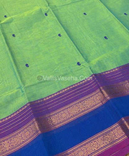 Kanchi Cotton Saree - VVKCS017