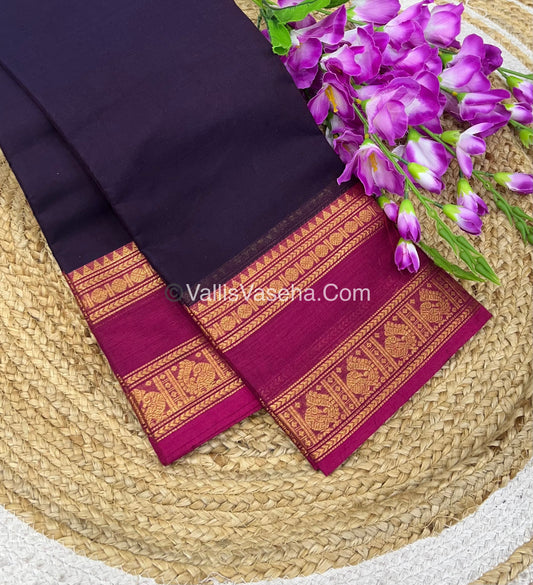 Kanchi Cotton Saree - VVKCS015