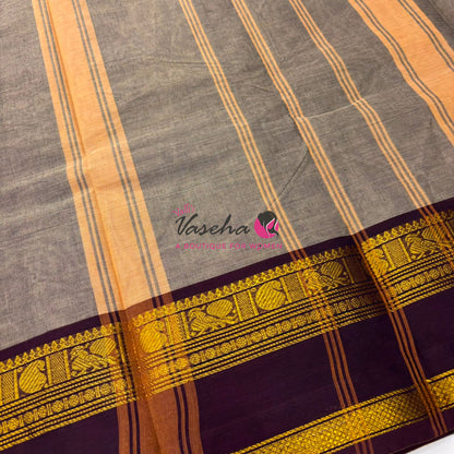 Kanchi Cotton Saree - VVKCS019
