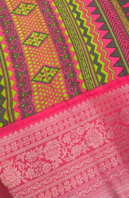 40% less - Offer Saree - Mixed Cotton Saree - VVDS005
