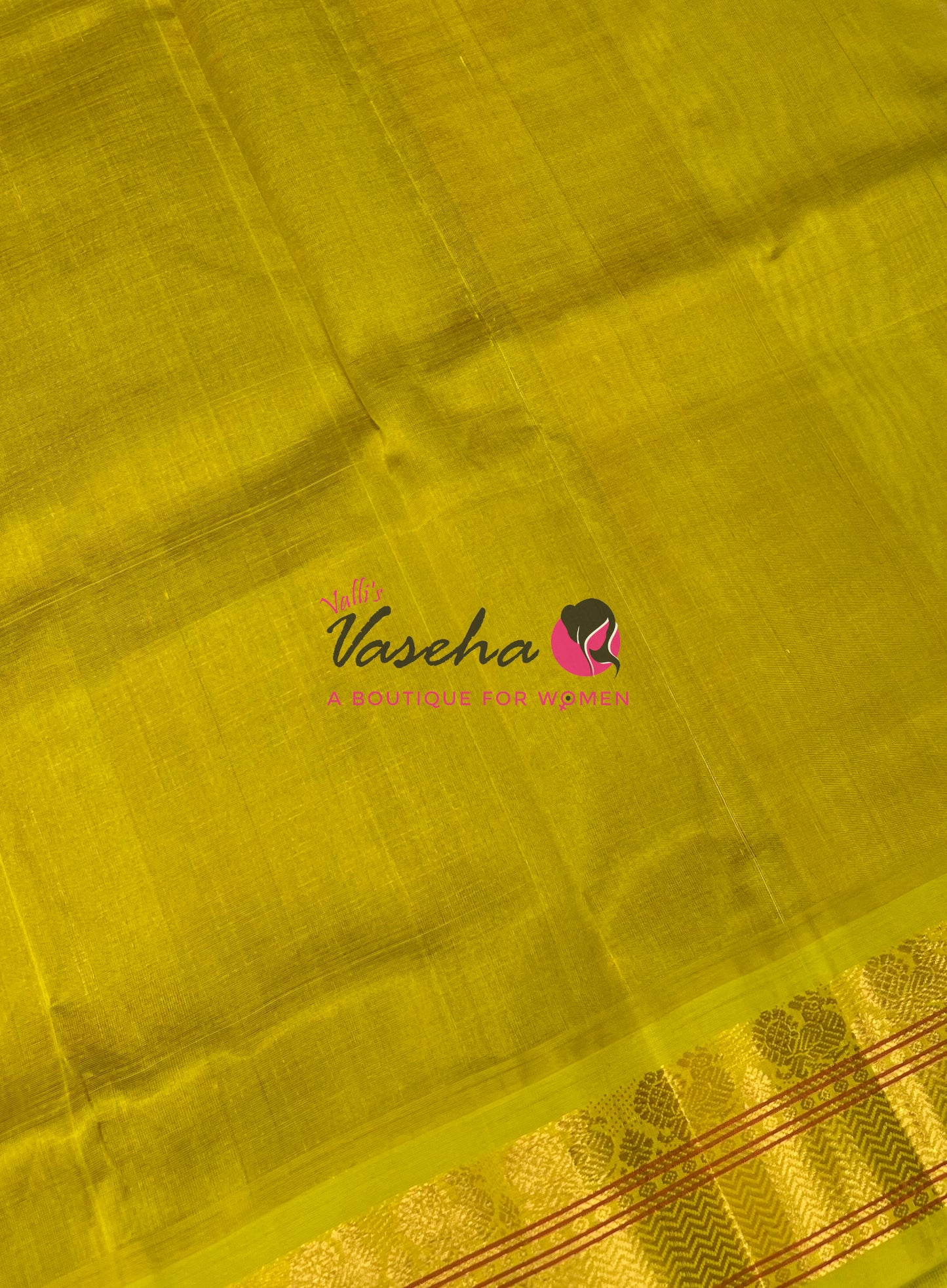 Pure Korvai Silk Cotton - Purple & Lemon Yellow Combo - VVKSC010