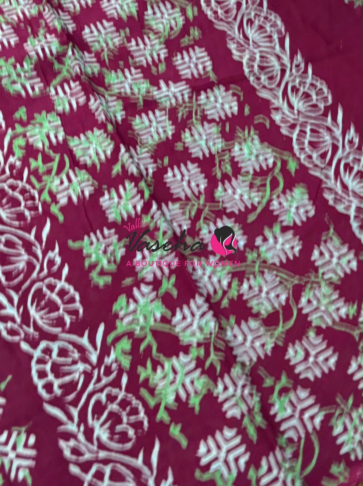 Pure Soft Mul Mul Cotton Sarees - Hand Block Prints - VVMMC009