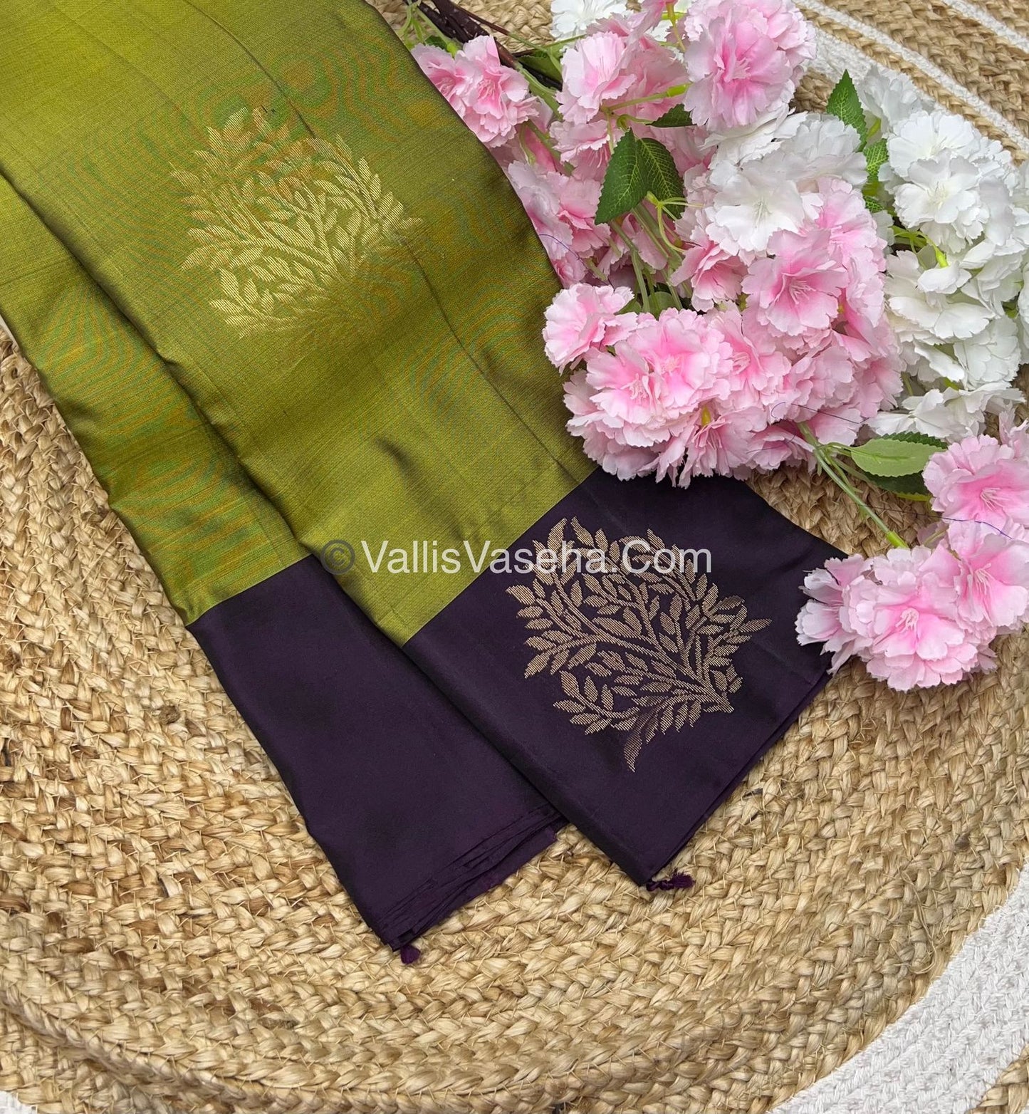 Half Mix - Pure Soft Silk Saree - VVPSS040