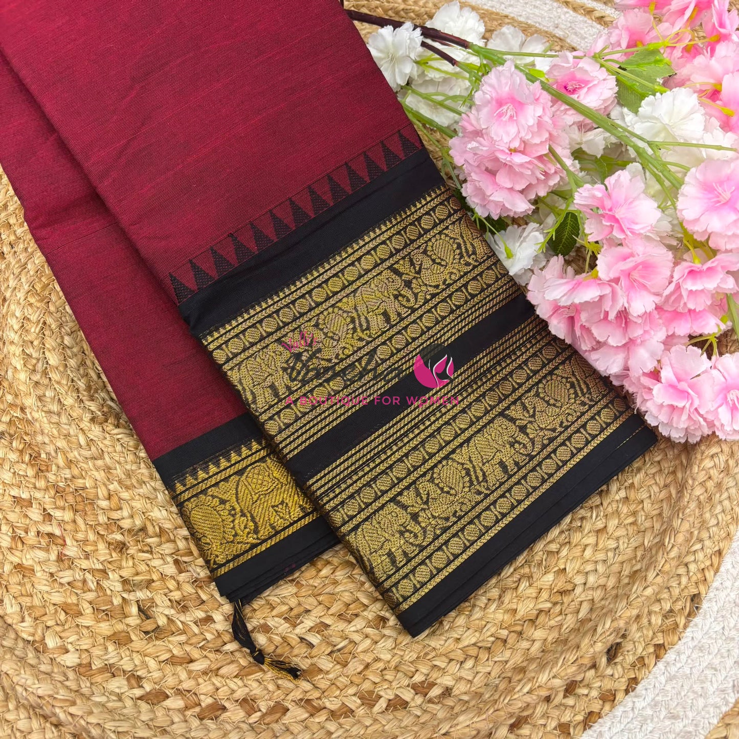 Kanchi Cotton Saree - VVKCS019