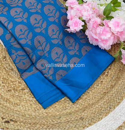 Mixed Cotton Brasso Saree - VVBS001
