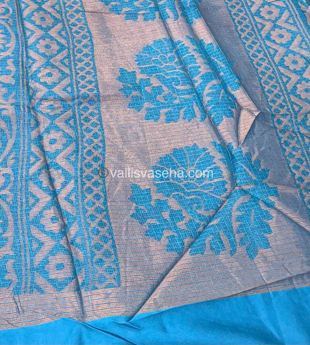 Mixed Cotton Brasso Saree - VVBS001