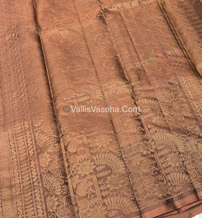 Half Mix - Pure Soft Silk Saree - VVPSS030