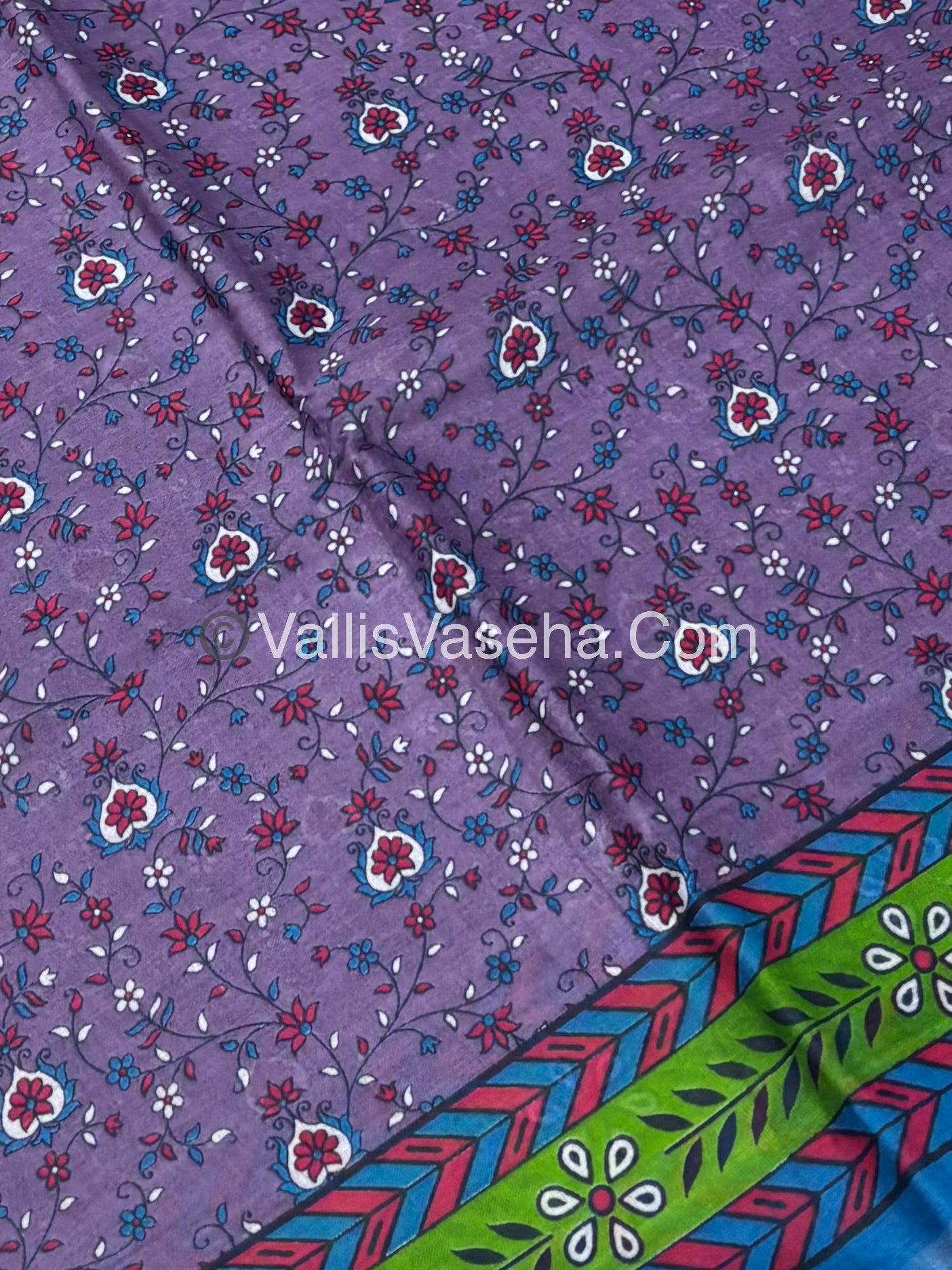 Pure Cotton Voile Saree | VVPVC001