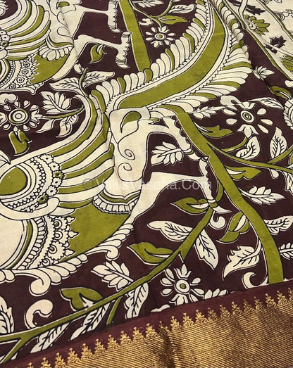 Chennur Silk | Kalamkari Prints | VVCS005