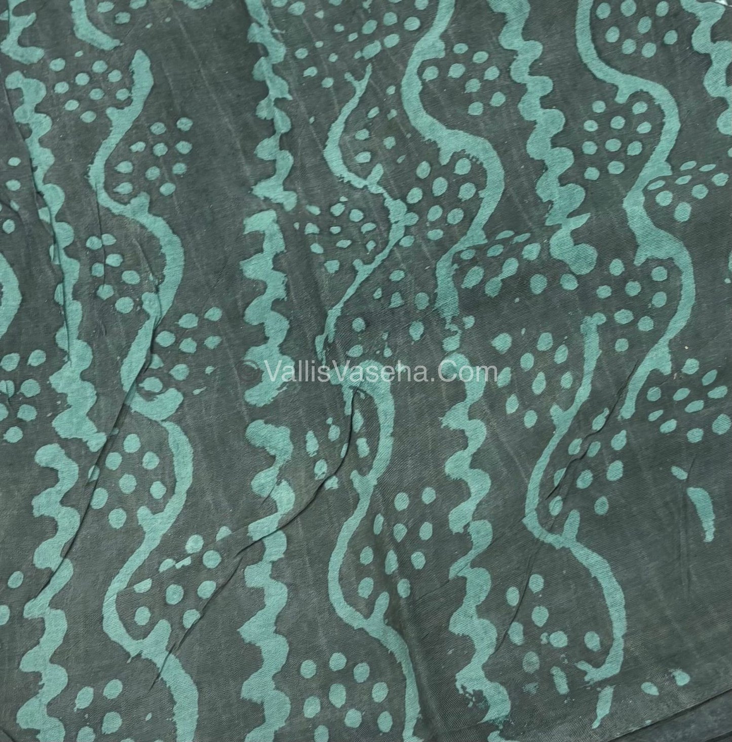 Pure Soft Mul Mul Cotton Sarees - Hand Block Prints - VVMMC006