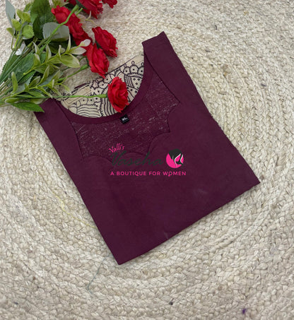 Ready Made - Kalamkari Kurti -VVRKK001