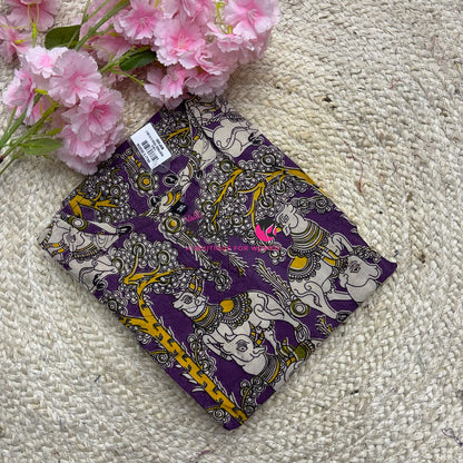 Ready Made - Kalamkari Frock  - VVRKF002