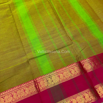 Kanchi Cotton Saree - VVKCS016 - 112119 - 4