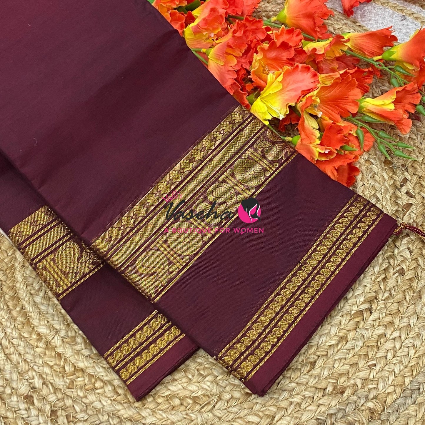 Kanchi Cotton Saree - VVKCS032