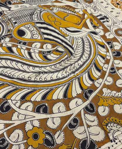 Pure Kalamkari Cotton Saree - VVPKC002