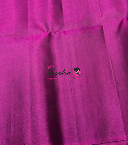 Pure Soft Silk Saree - Purplish Pink Shade - VVPSS119
