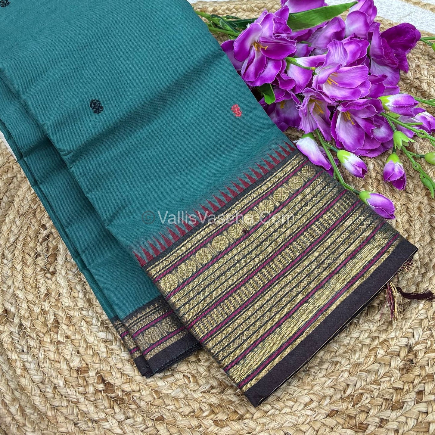 Kanchi Cotton Saree - VVKCS017