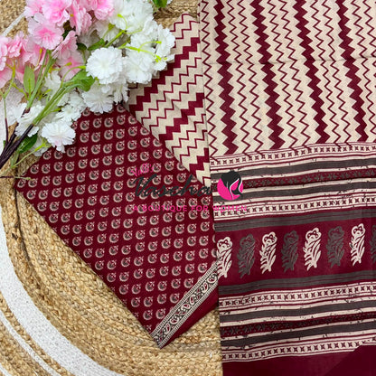 Pure Mul Mul Cotton | Unstitched Material | VVUSM079