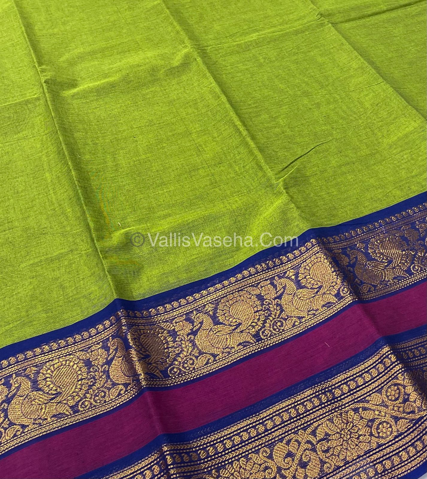 Kanchi Cotton Saree - VVKCS010