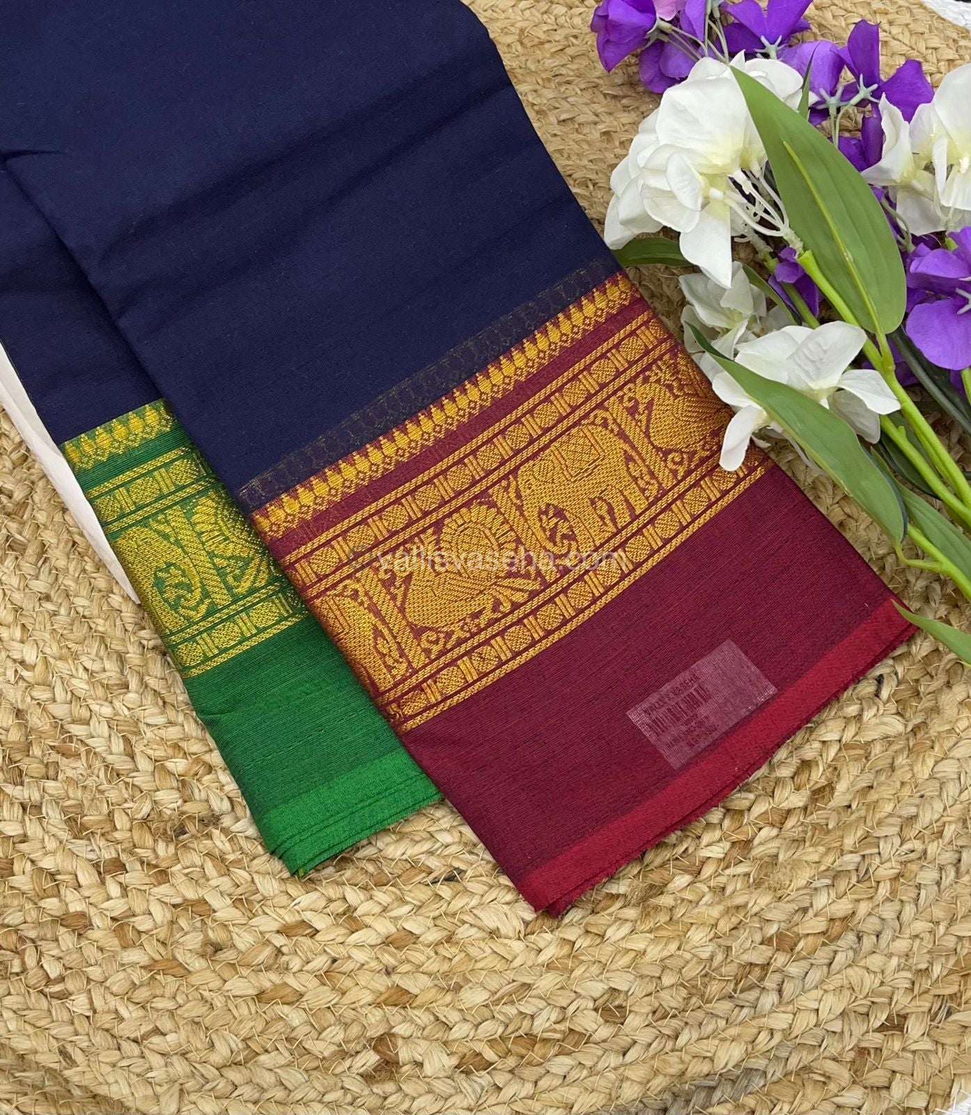 Kanchi Cotton Saree - VVKCS006