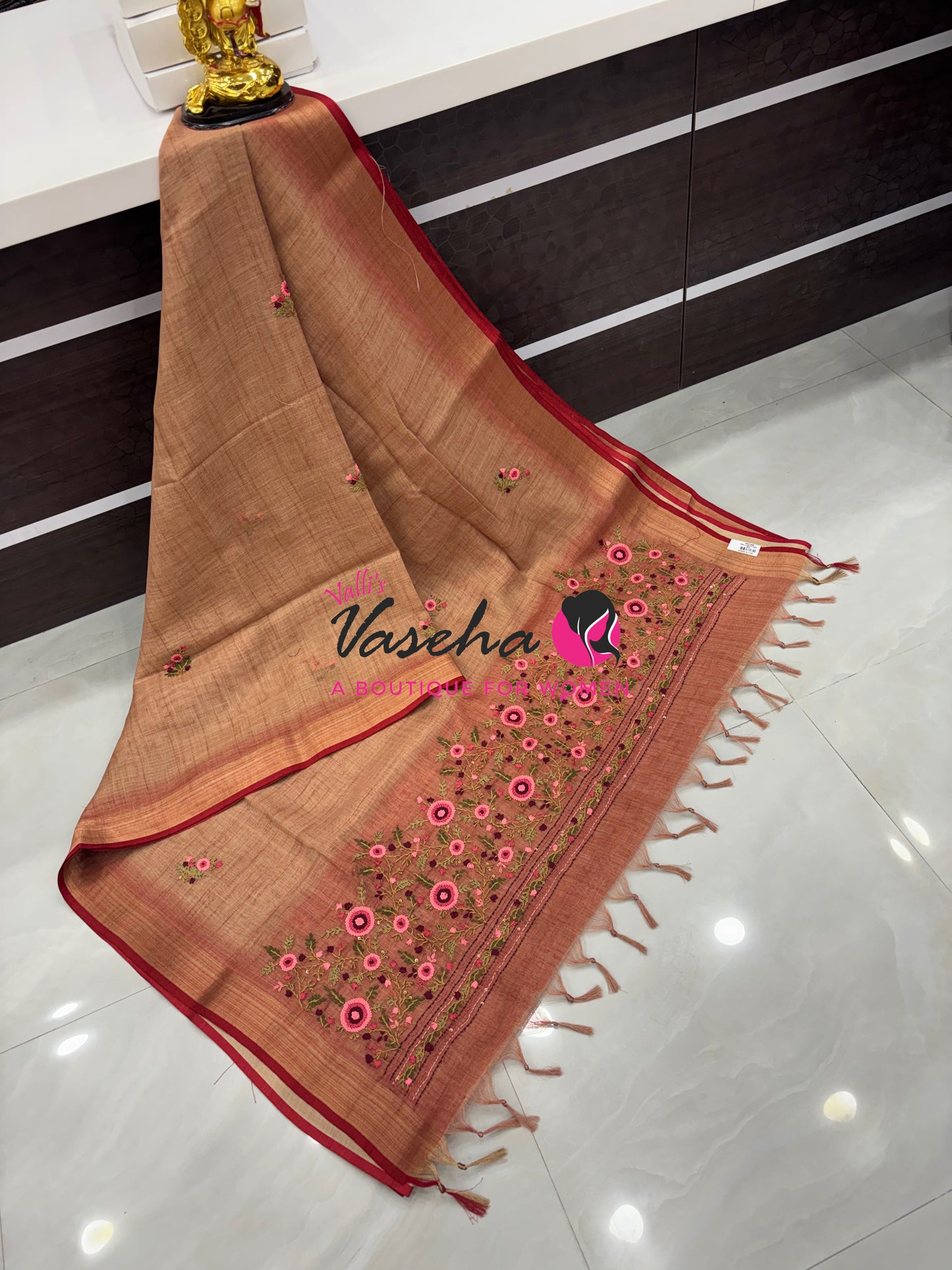 French Knot - Tissue Saree  - VVLFN021