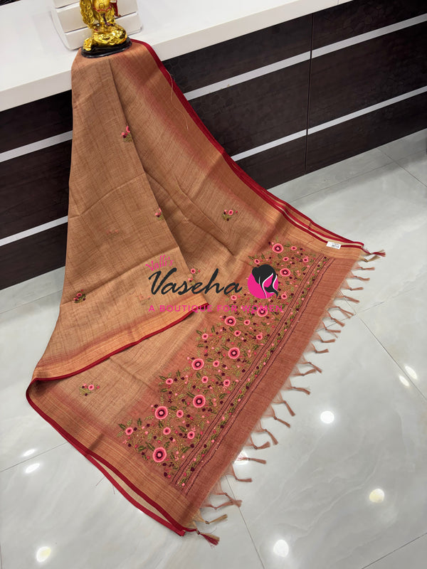 French Knot - Tissue Saree  - VVLFN021