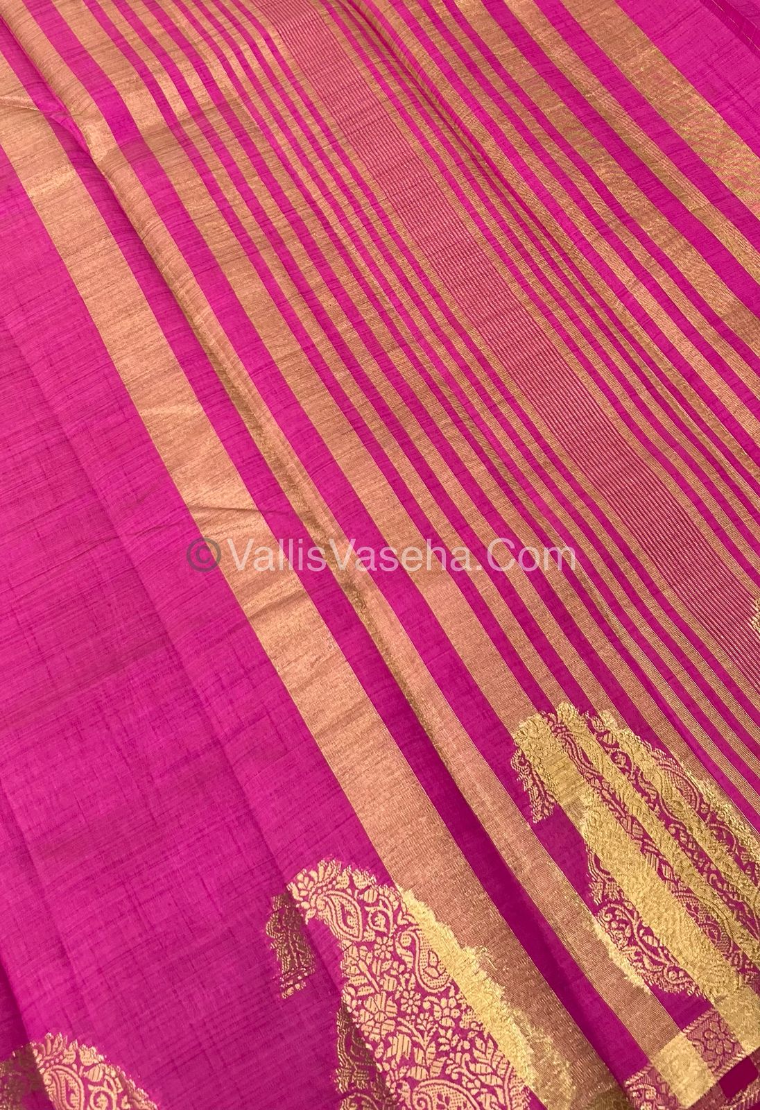 Semi Tussar Silk - Pink Shade - VVSTS002