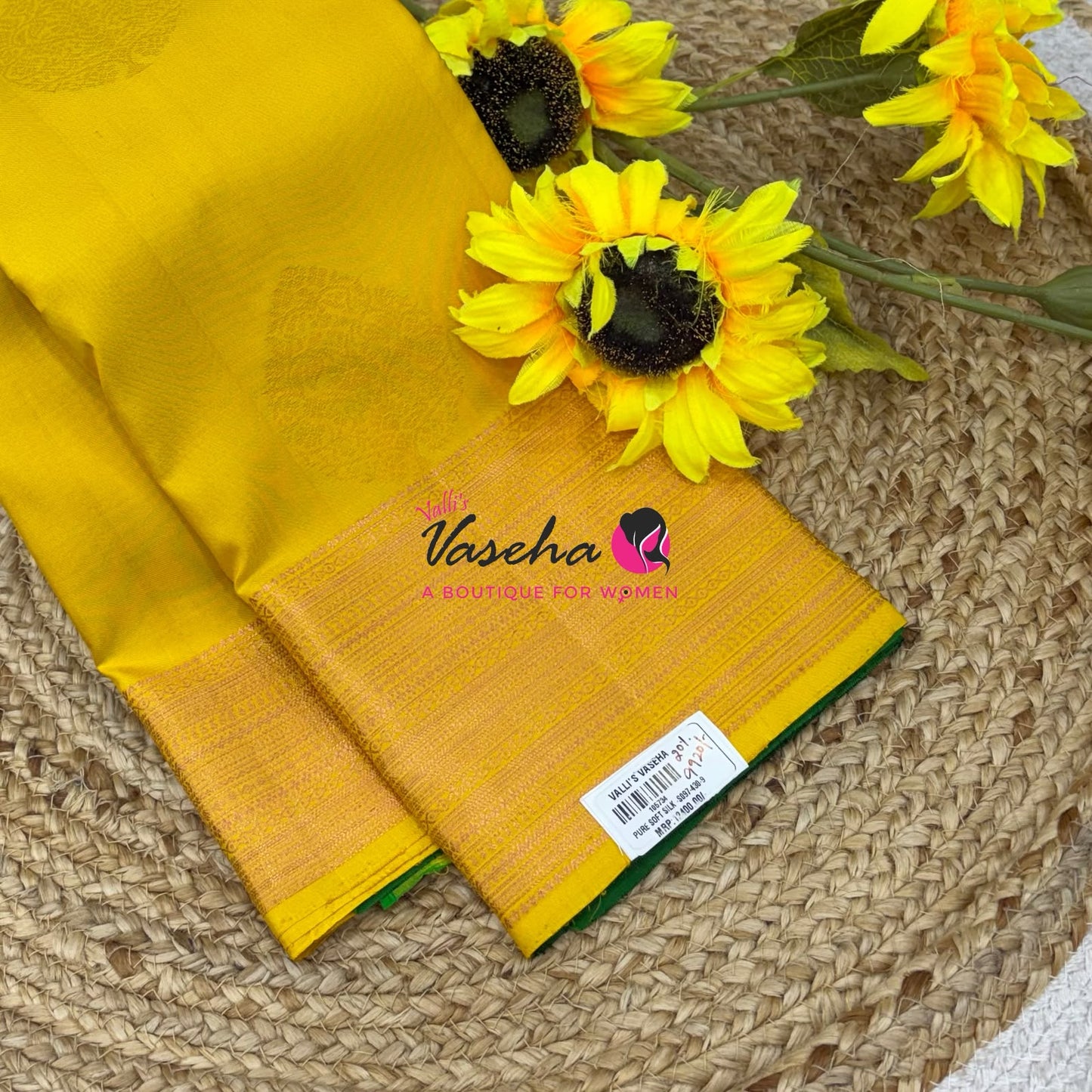 Pure Soft Silk Saree - Happy Sale - 20%less - VVAD001