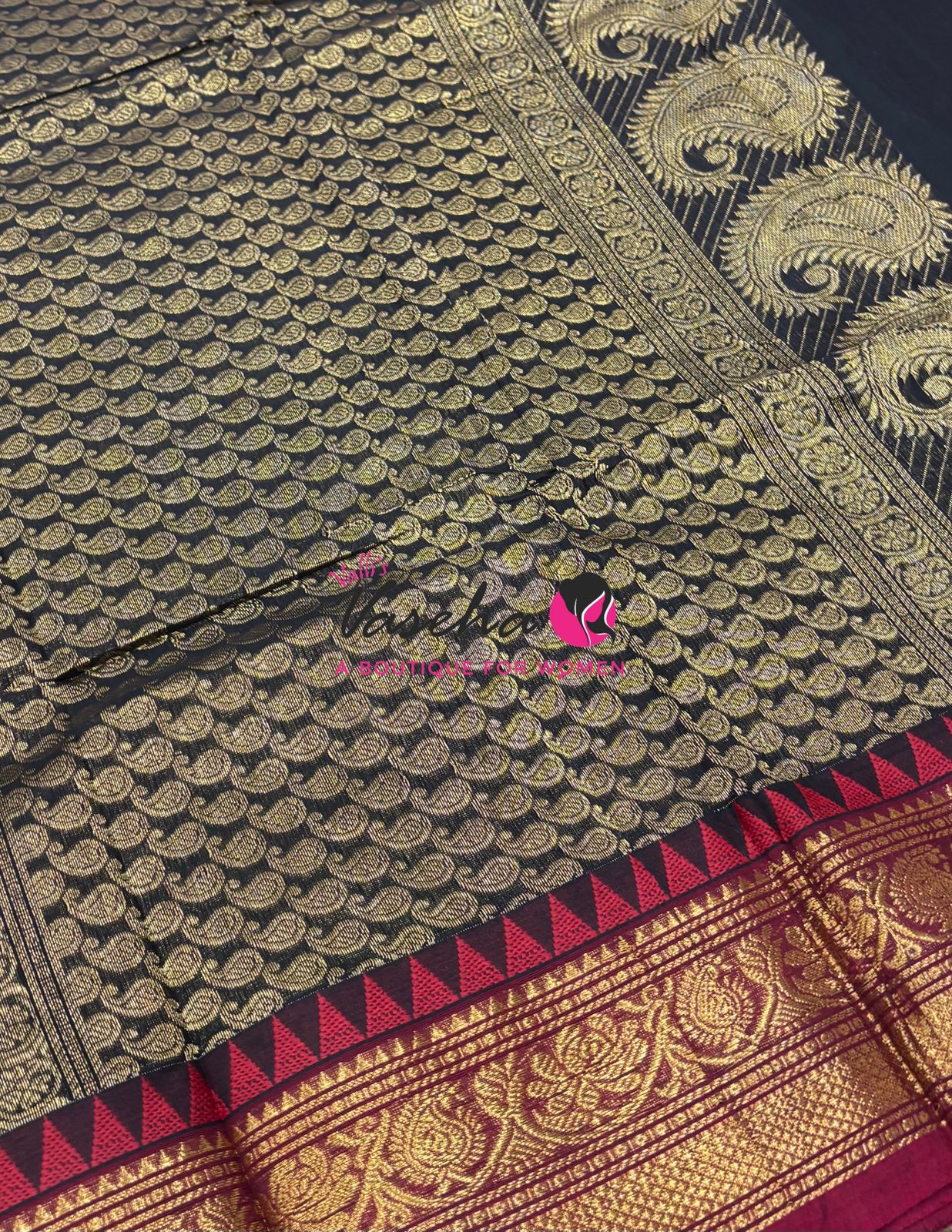Kanchi Cotton Saree - VVKCS026