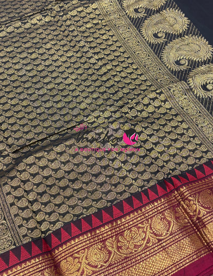 Kanchi Cotton Saree - VVKCS026