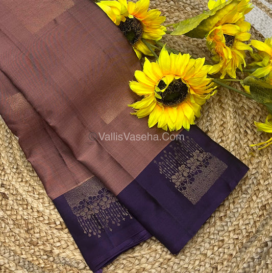 Half Mix - Pure Soft Silk Saree - VVPSS030
