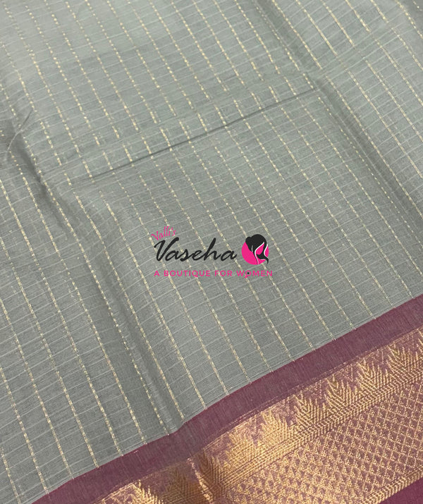 Kanchi Cotton Saree - VVKCS027
