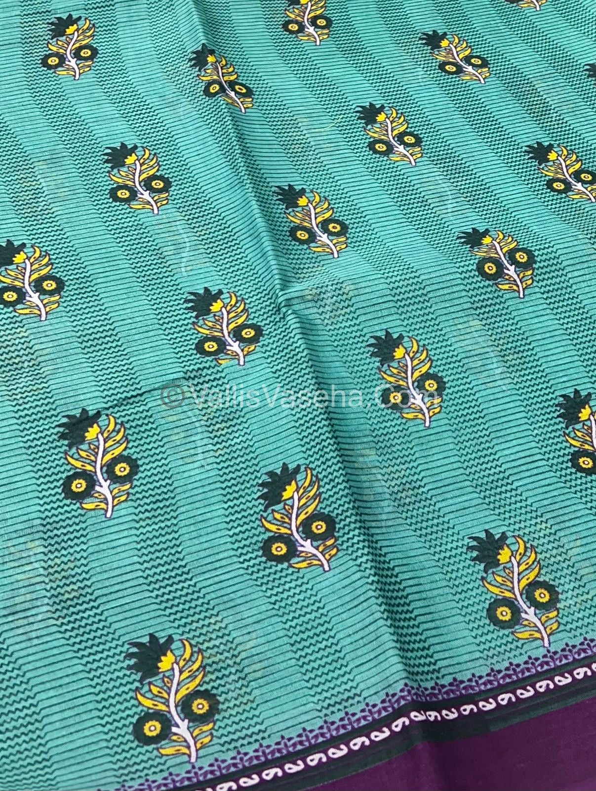 Pure Cotton Voile Saree | VVPVS001