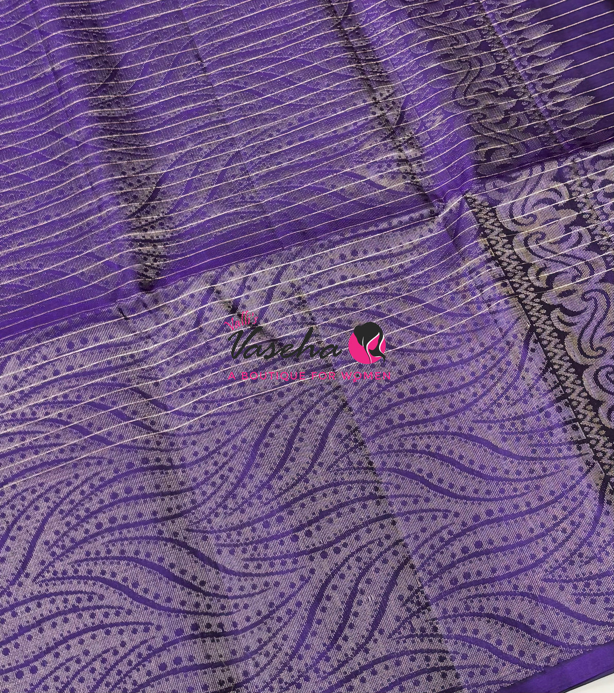 Pure Soft Silk Saree  - Violetish Purple Shade - VVPSS115