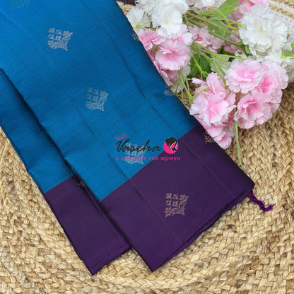 Half Mix - Pure Soft Silk Saree - VVPSS155