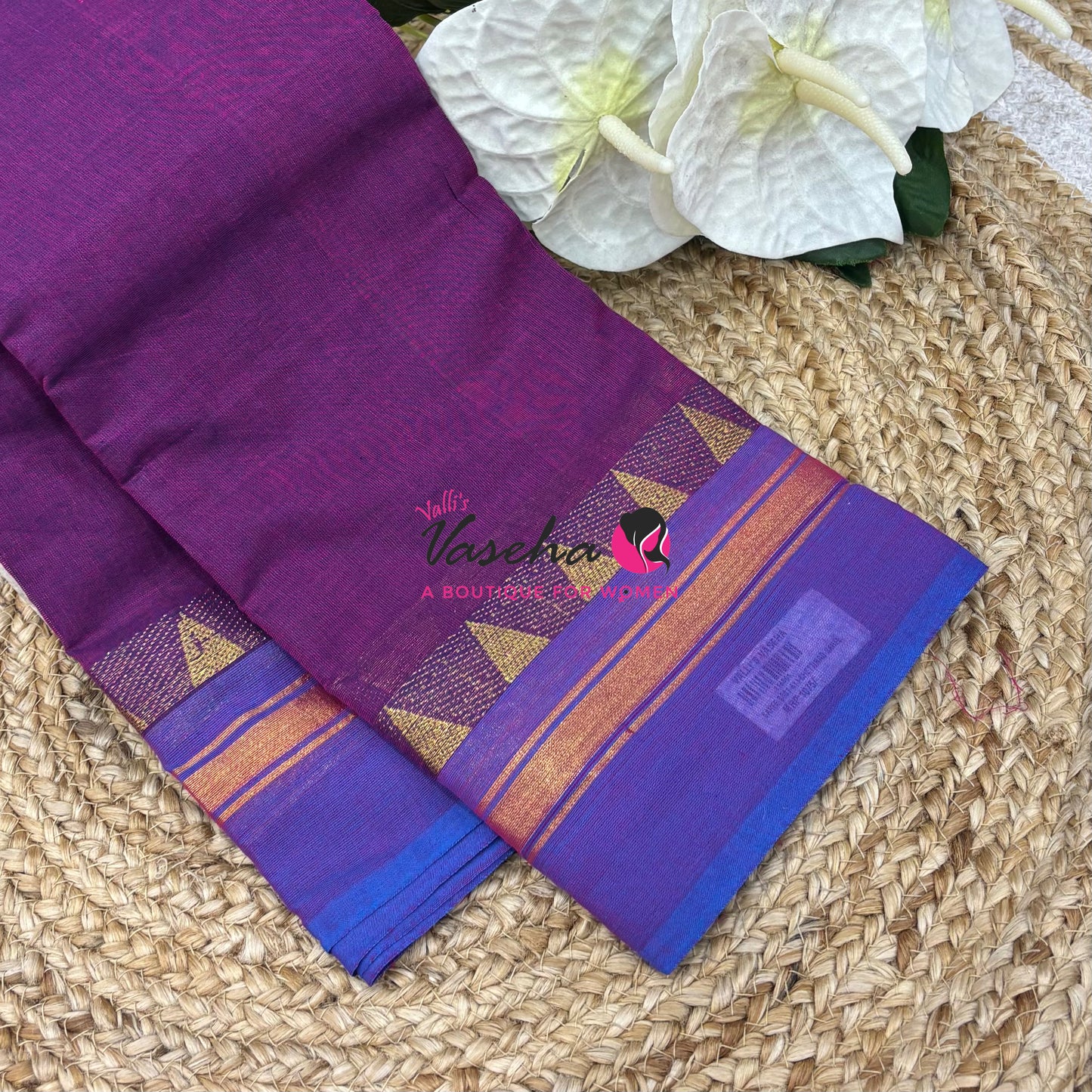 Kanchi Cotton Saree - VVKCS028