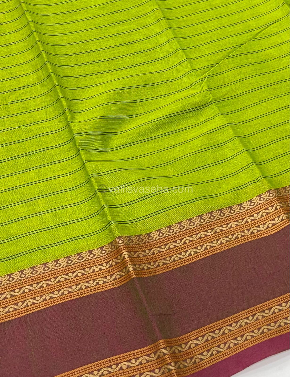 Kanchi Cotton Saree - VVKCS005