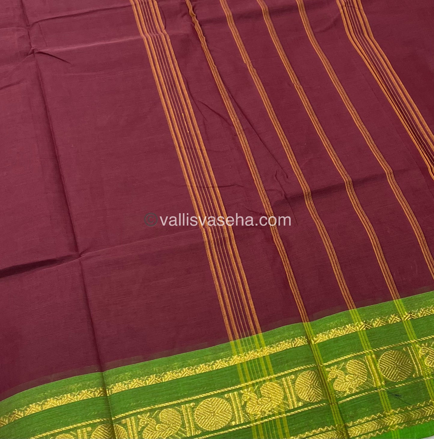 Kanchi Cotton Saree - VVKCS009