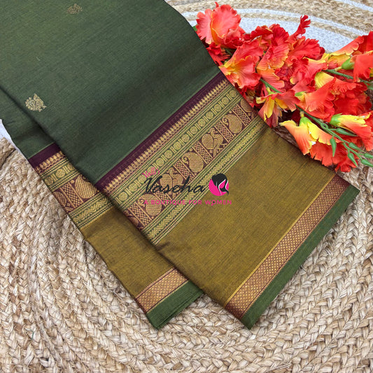 Kanchi Cotton Saree - VVKCS025