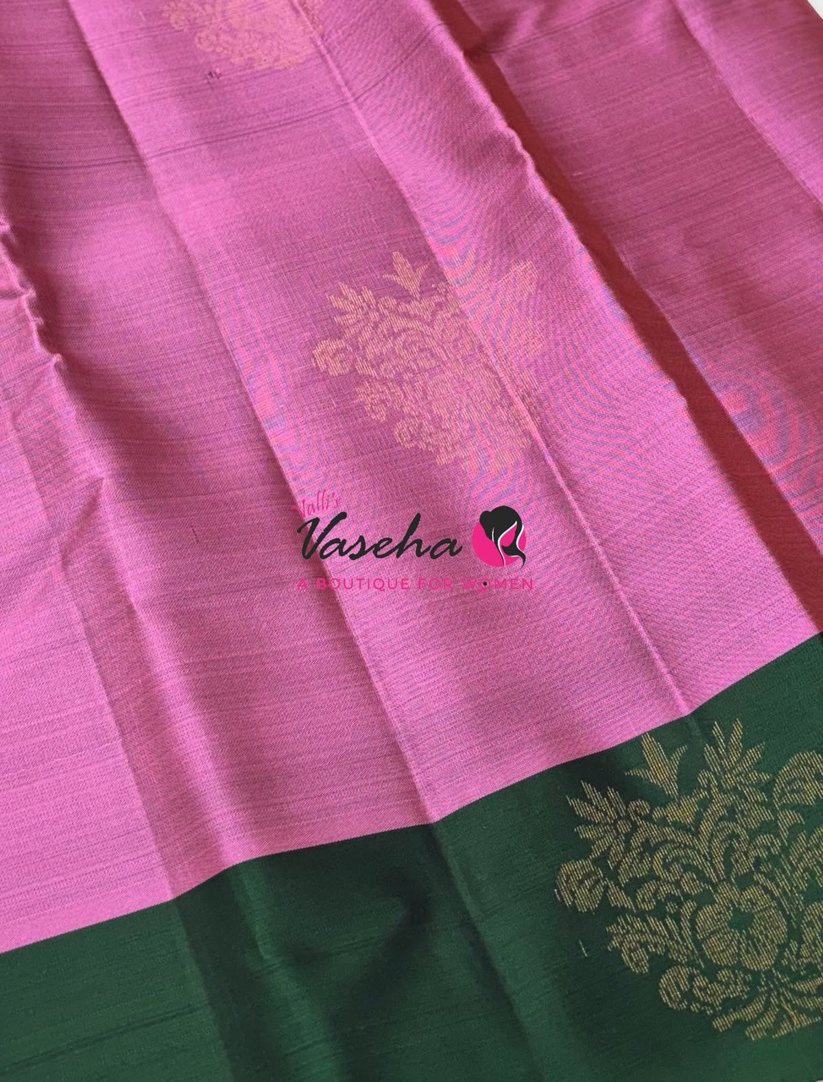 Half Mix - Pure Soft Silk Saree - VVPSS155