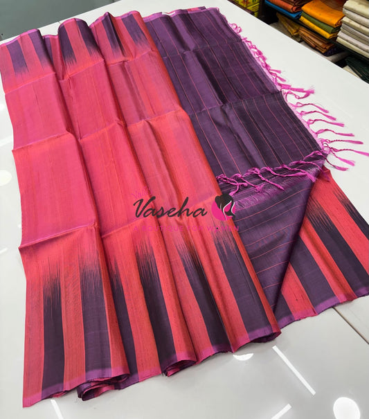 Pure Soft Silk Saree /Jute Duppion Silk - VVPJS001