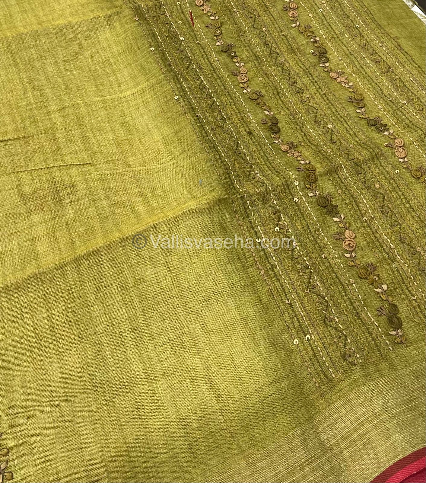 French Knot - Tissue Saree -  VVLFN001