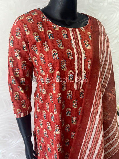 Ready Made - Salwar, Kameez & Duppatta(3pc) - Printed - VVRBS005