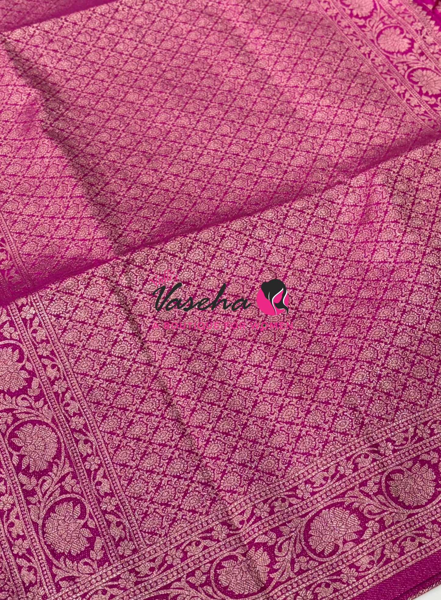 Banarasi - Heritage Silk - Semi Kathan Silk - Pink Shade - VVBHS001